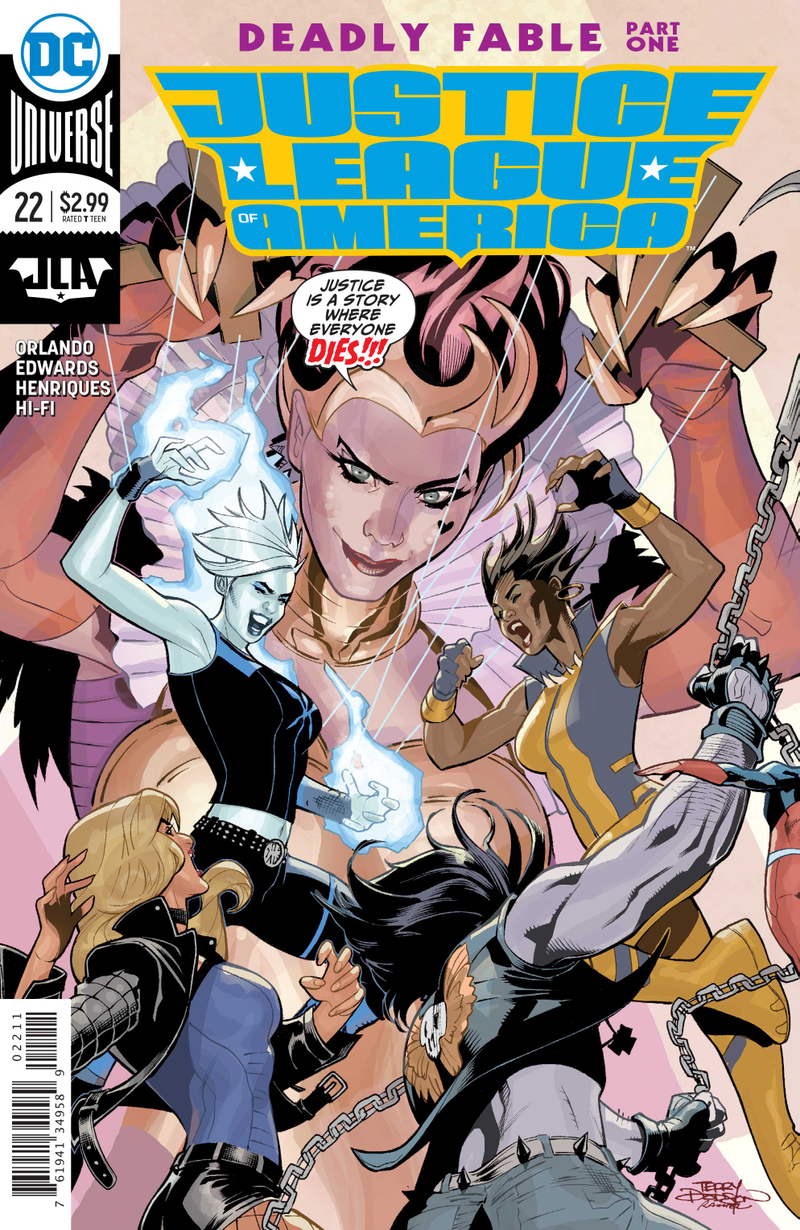 Image: DC Comics; cover by Terry and Rachel Dodson